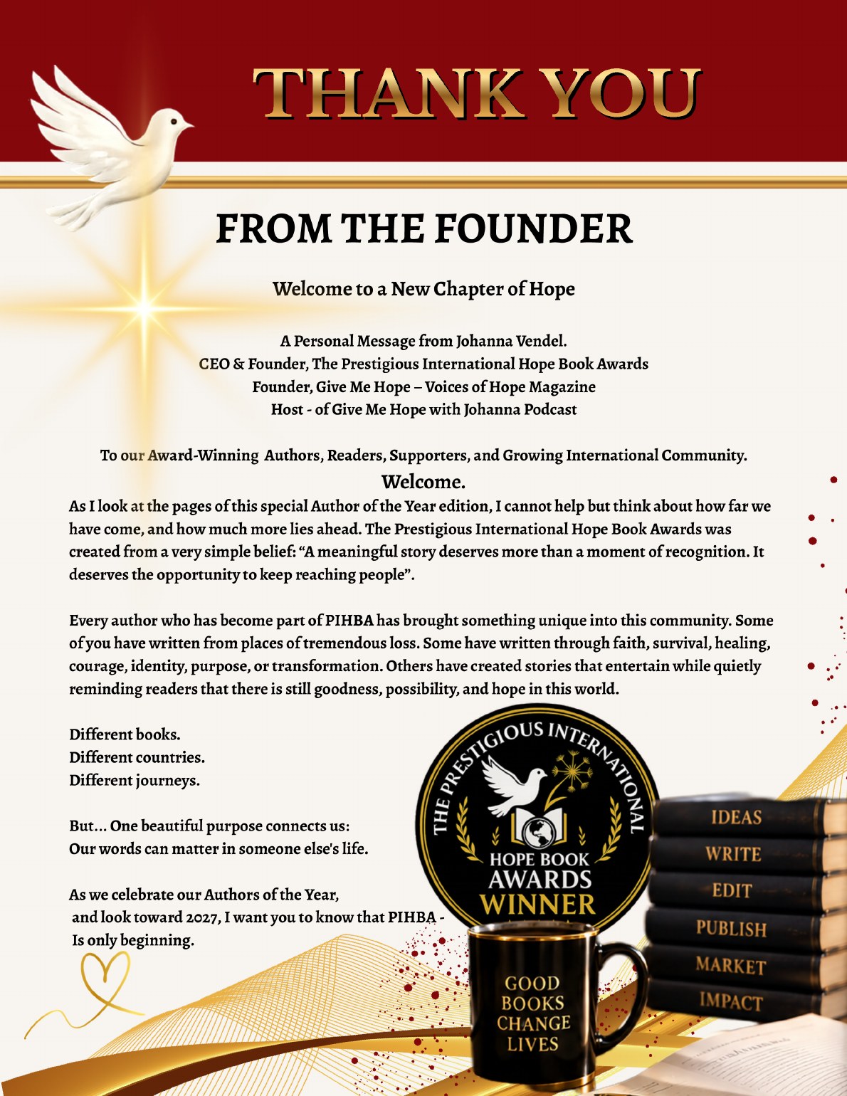 Voices of Hope Magazine 2026 Gala Edition preview page 4
