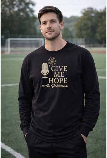 Give Me Hope Premium Black Long-Sleeve Shirt