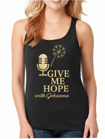 Give Me Hope Women’s Premium Black Tank Top