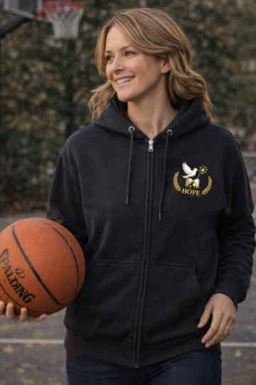 PIHBA Premium Black Zipper Hoodie