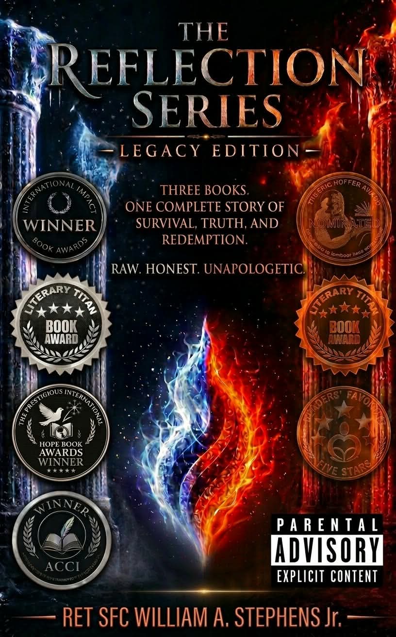 Original cover of The Reflection Series — Legacy Edition by William A. Stephens Jr. (Stevo)